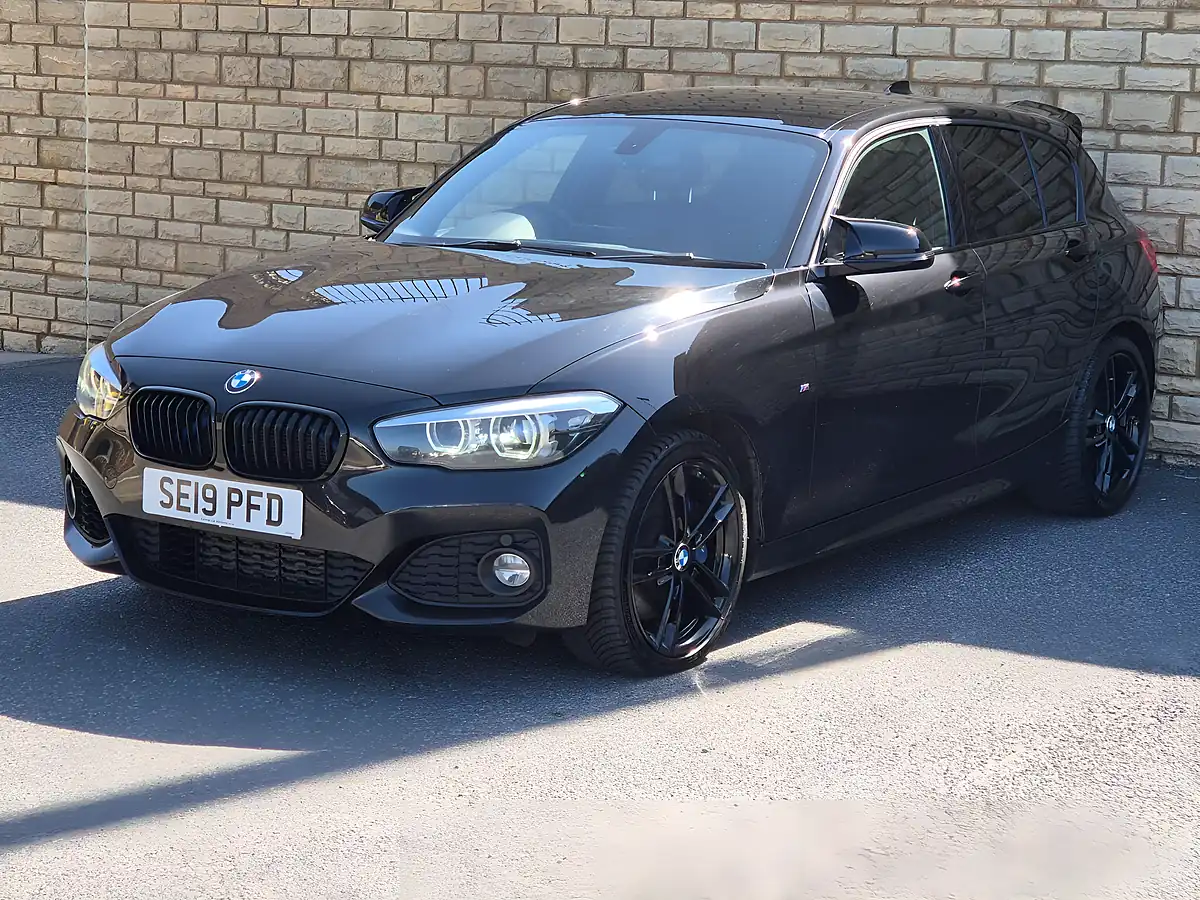 Used 2019 BMW 1 Series M Sport Shadow Edition Black - Interior and Exterior details 3