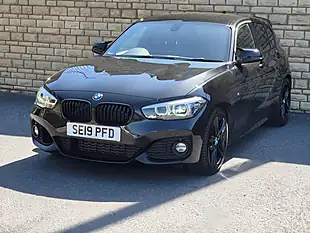 Used 2019 BMW 1 Series M Sport Shadow Edition Black - Interior and Exterior details 4