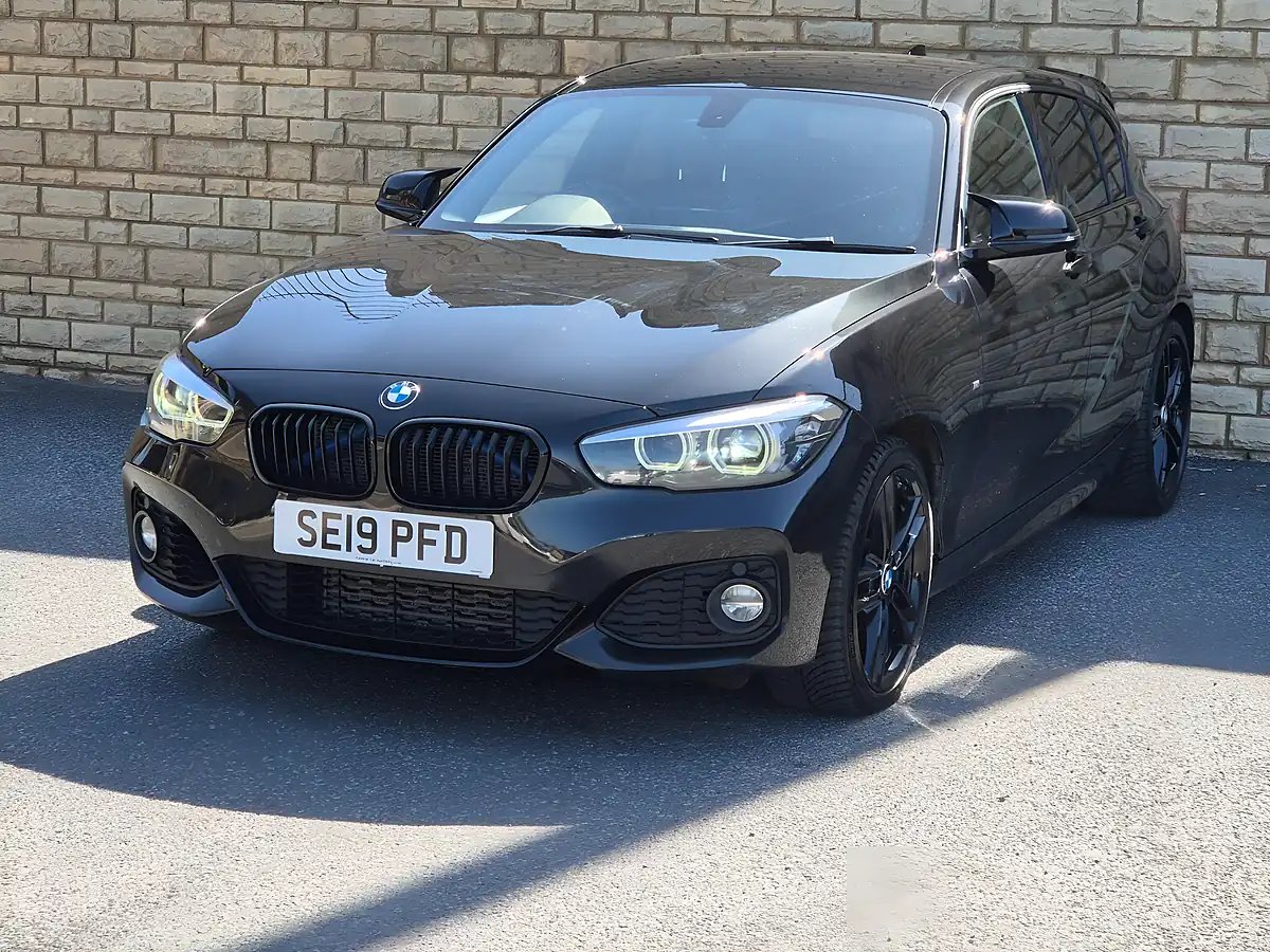 Used 2019 BMW 1 Series M Sport Shadow Edition Black - Interior and Exterior details 4
