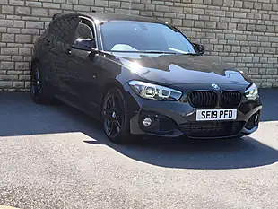 Used 2019 BMW 1 Series M Sport Shadow Edition Black - Interior and Exterior details 7