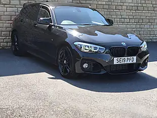 Used 2019 BMW 1 Series M Sport Shadow Edition Black - Interior and Exterior details 8