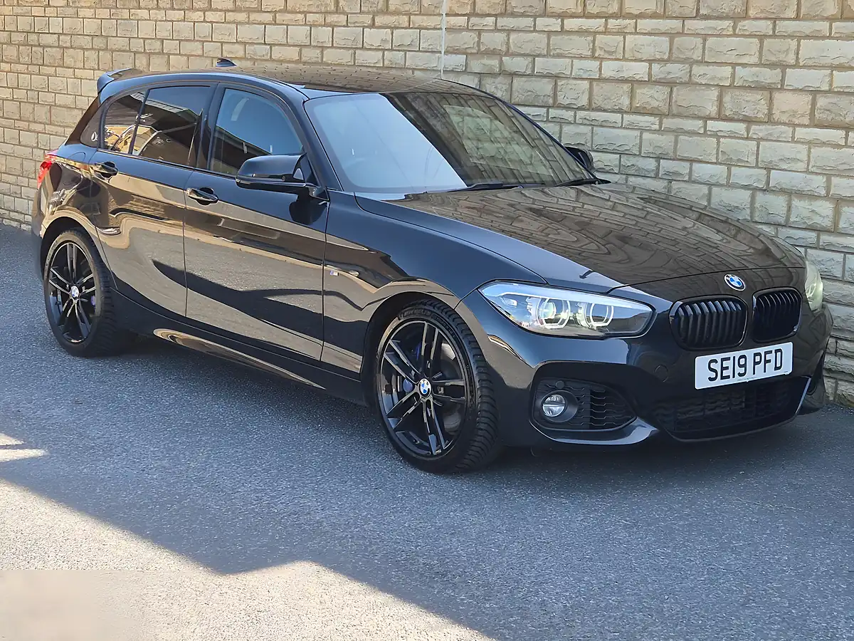 Used 2019 BMW 1 Series M Sport Shadow Edition Black - Interior and Exterior details 9