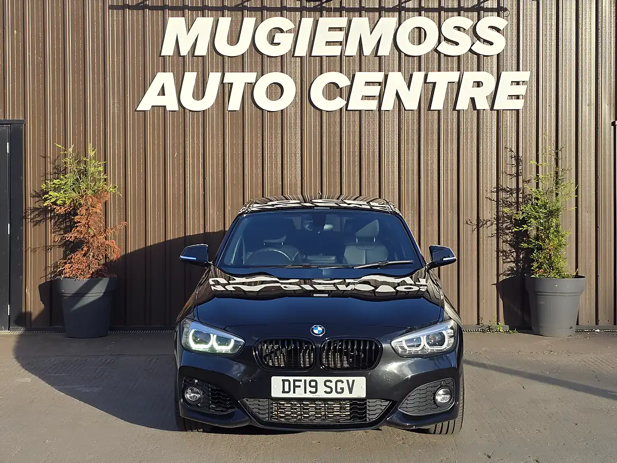 Used 2019 BMW 1 Series M Sport Shadow Edition Black - Interior and Exterior details 3