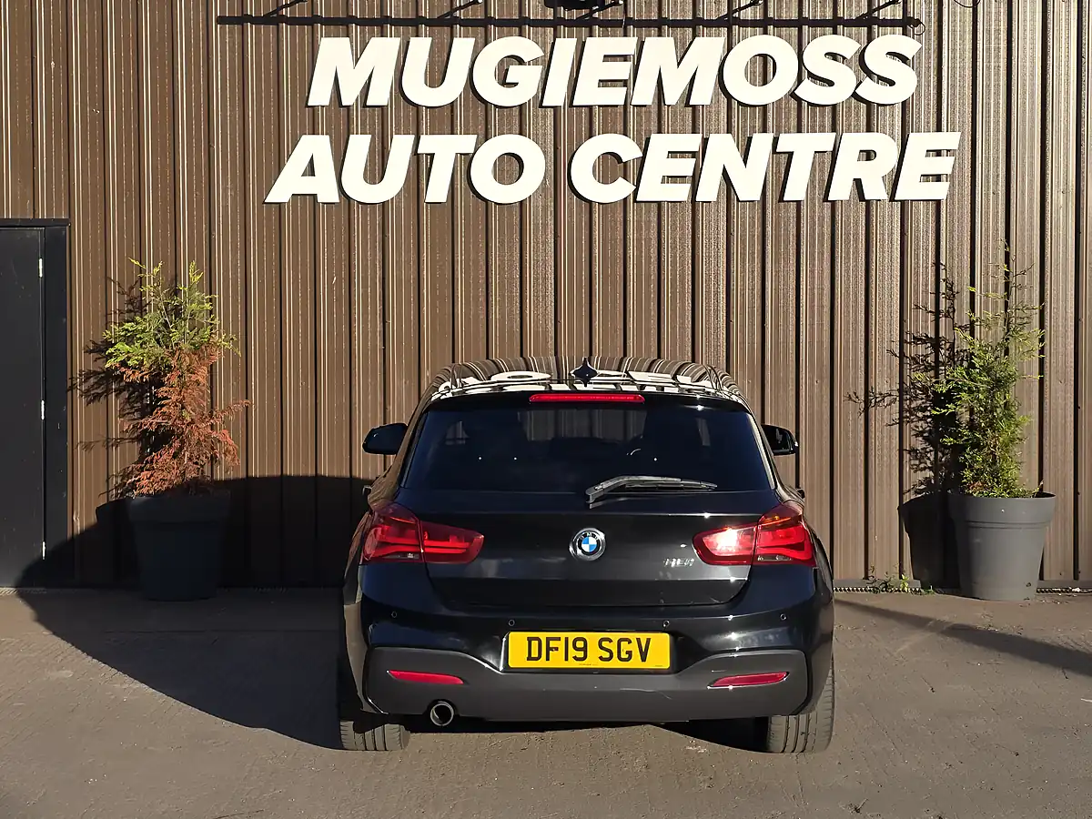 Used 2019 BMW 1 Series M Sport Shadow Edition Black - Interior and Exterior details 5