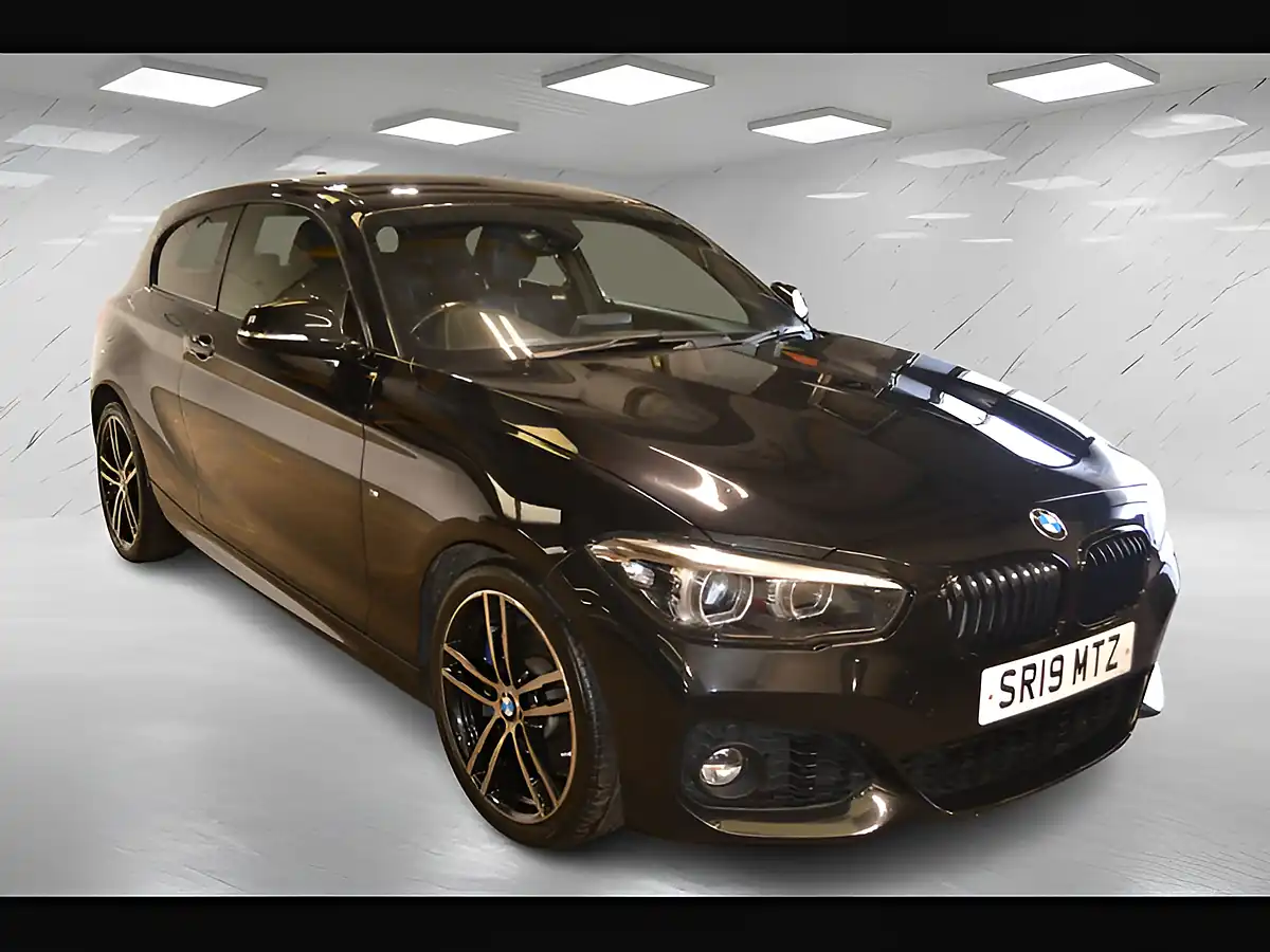Used 2019 BMW 1 Series M Sport Shadow Edition Black - Interior and Exterior details 4