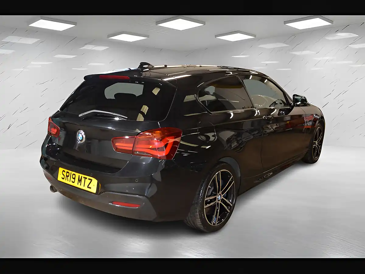 Used 2019 BMW 1 Series M Sport Shadow Edition Black - Interior and Exterior details 8