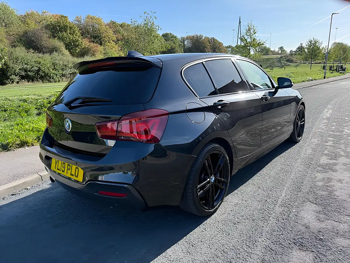 Used 2019 BMW 1 Series M Sport Shadow Edition Black - Interior and Exterior details 2