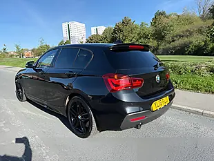 Used 2019 BMW 1 Series M Sport Shadow Edition Black - Interior and Exterior details 4
