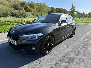 Used 2019 BMW 1 Series M Sport Shadow Edition Black - Interior and Exterior details 6