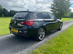 Used 2019 BMW 1 Series M Sport Shadow Edition Black - Interior and Exterior details 3
