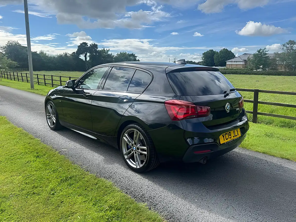 Used 2019 BMW 1 Series M Sport Shadow Edition Black - Interior and Exterior details 5