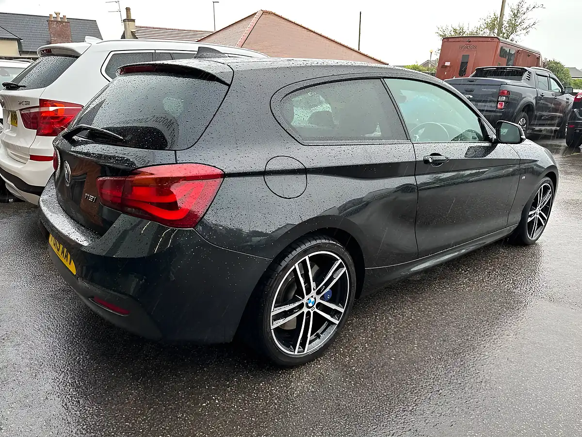 Used 2019 BMW 1 Series M Sport Shadow Edition Black - Interior and Exterior details 2