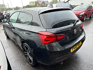 Used 2019 BMW 1 Series M Sport Shadow Edition Black - Interior and Exterior details 4