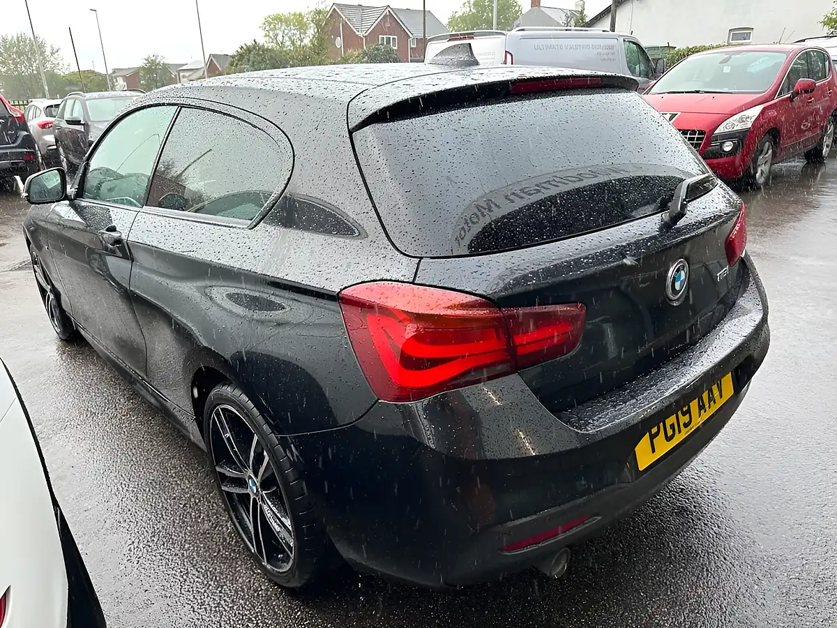 Used 2019 BMW 1 Series M Sport Shadow Edition Black - Interior and Exterior details 4