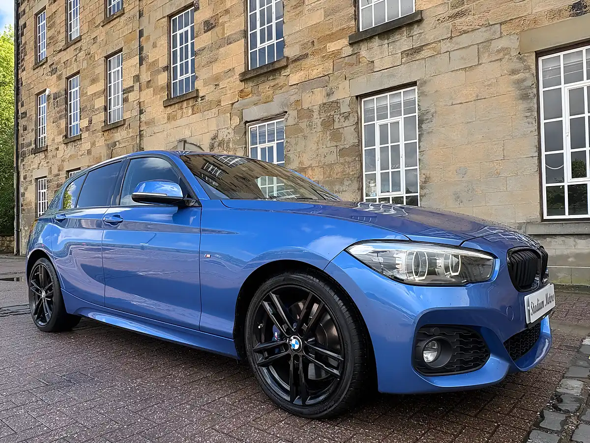 Used 2019 BMW 1 Series M Sport Shadow Edition Blue - Interior and Exterior details 6