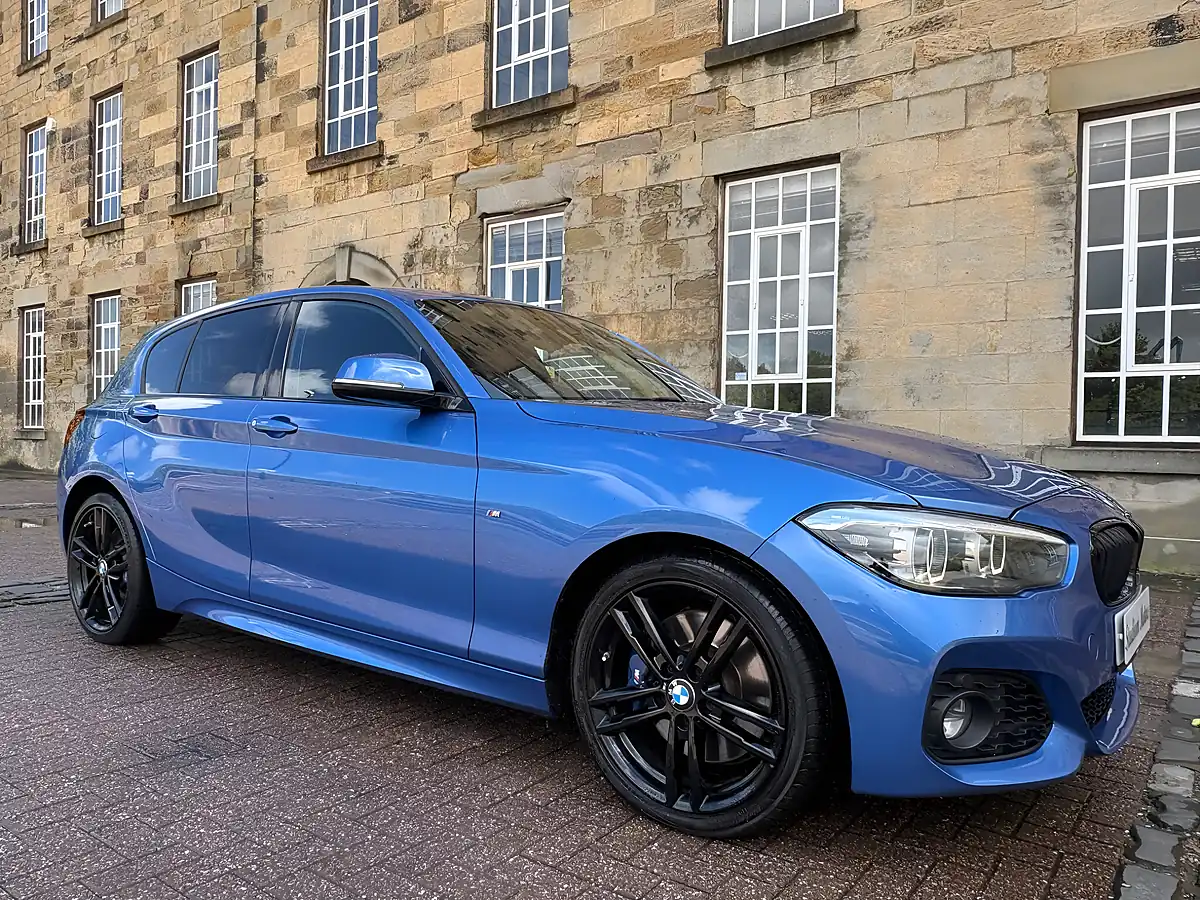 Used 2019 BMW 1 Series M Sport Shadow Edition Blue - Interior and Exterior details 7