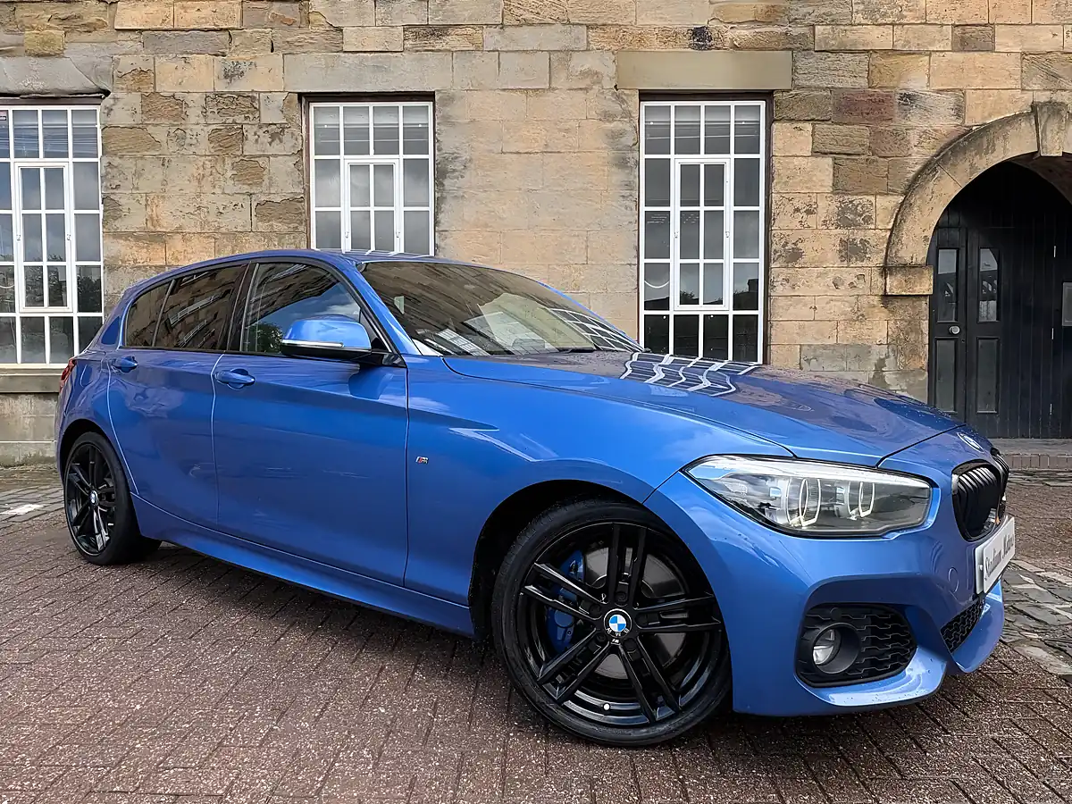 Used 2019 BMW 1 Series M Sport Shadow Edition Blue - Interior and Exterior details 8