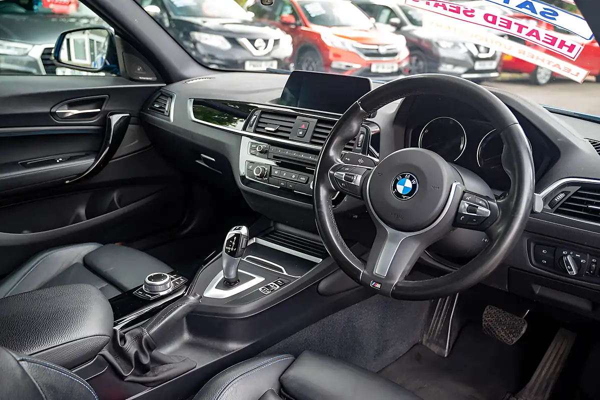 Used 2019 BMW 1 Series M Sport Shadow Edition Estoril Blue - Interior and Exterior details 15