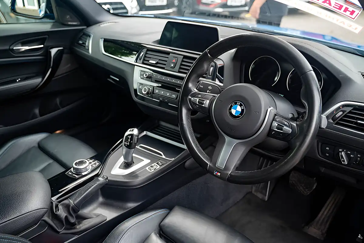 Used 2019 BMW 1 Series M Sport Shadow Edition Estoril Blue - Interior and Exterior details 2