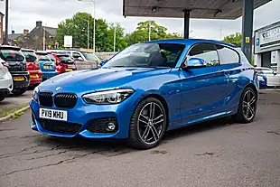 Used 2019 BMW 1 Series M Sport Shadow Edition Estoril Blue - Interior and Exterior details 4