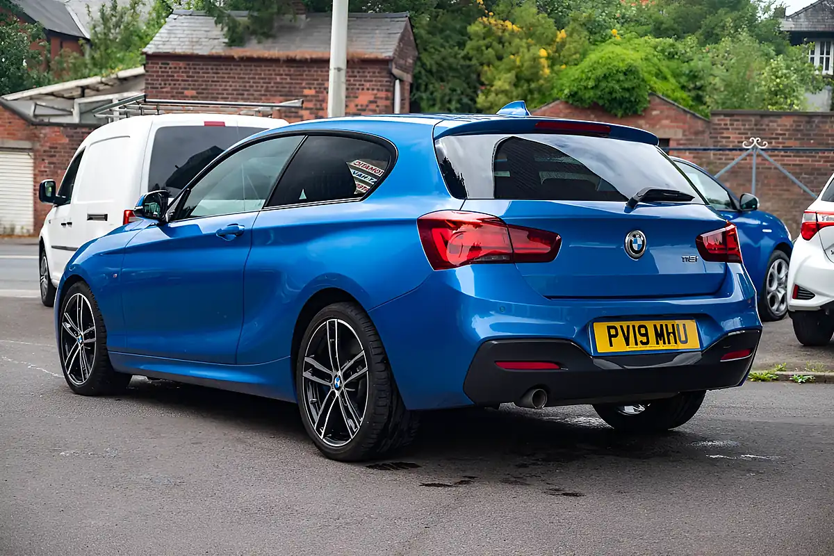 Used 2019 BMW 1 Series M Sport Shadow Edition Estoril Blue - Interior and Exterior details 6