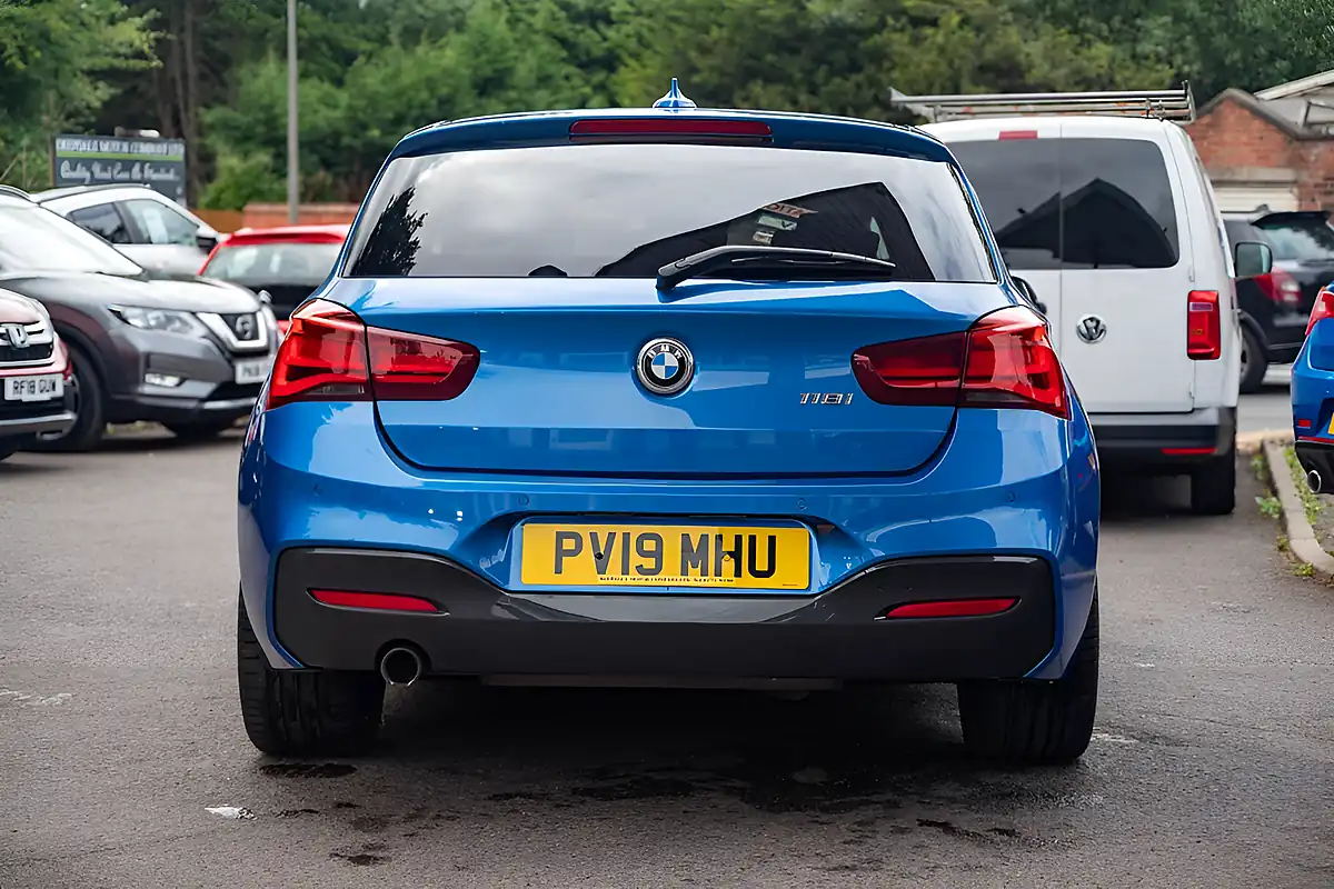 Used 2019 BMW 1 Series M Sport Shadow Edition Estoril Blue - Interior and Exterior details 7