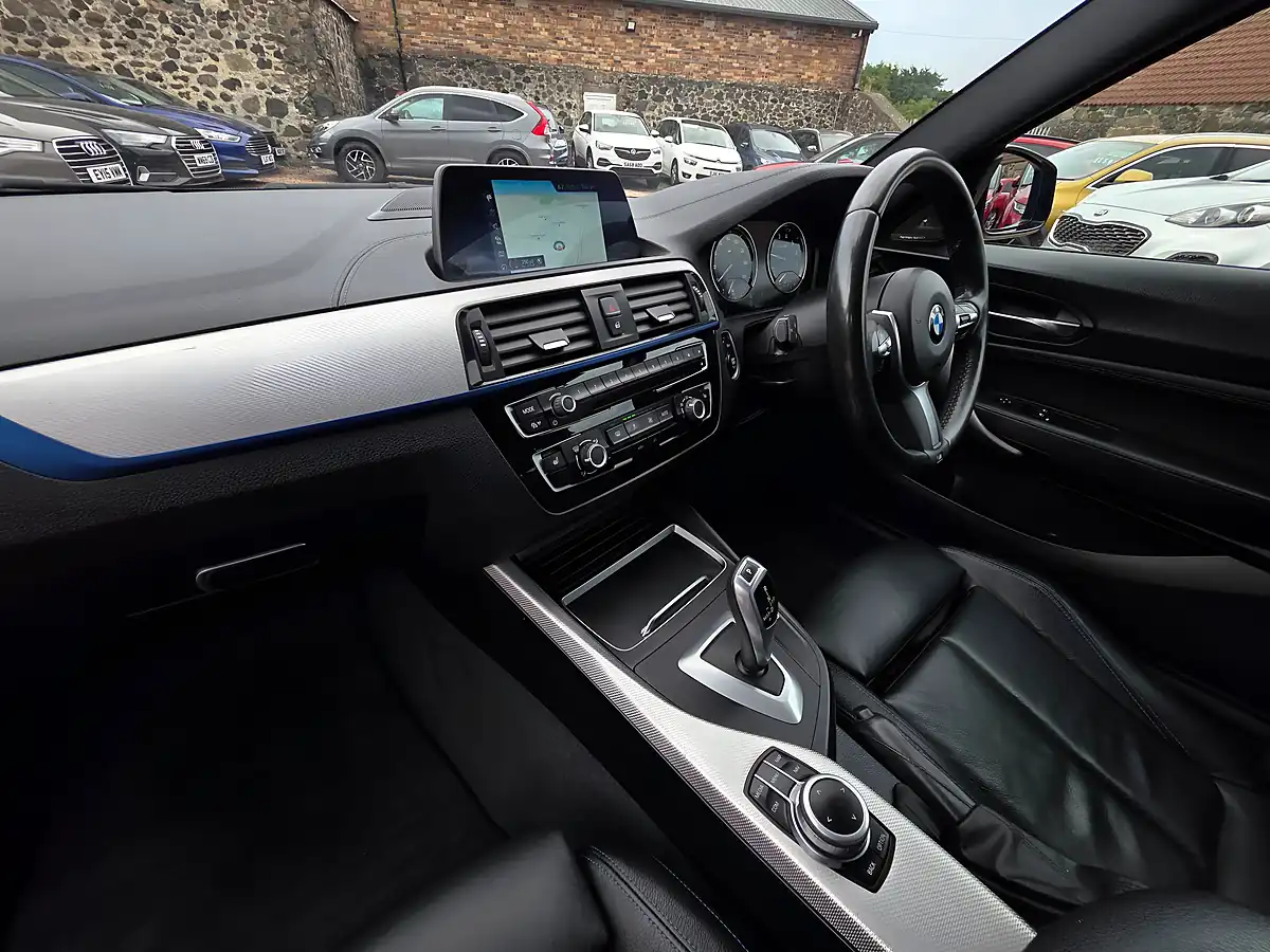 Used 2019 BMW 1 Series M Sport Shadow Edition Estoril Blue - Interior and Exterior details 11