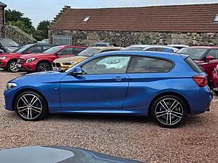 Used 2019 BMW 1 Series M Sport Shadow Edition Estoril Blue - Interior and Exterior details 14