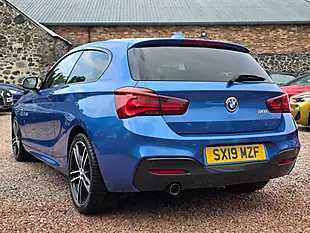Used 2019 BMW 1 Series M Sport Shadow Edition Estoril Blue - Interior and Exterior details 15