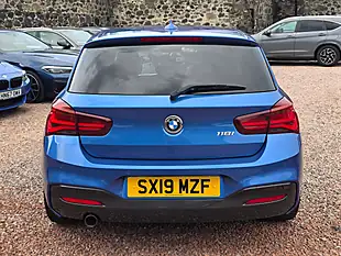 Used 2019 BMW 1 Series M Sport Shadow Edition Estoril Blue - Interior and Exterior details 17