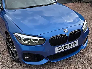 Used 2019 BMW 1 Series M Sport Shadow Edition Estoril Blue - Interior and Exterior details 2