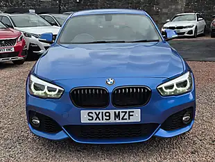 Used 2019 BMW 1 Series M Sport Shadow Edition Estoril Blue - Interior and Exterior details 3