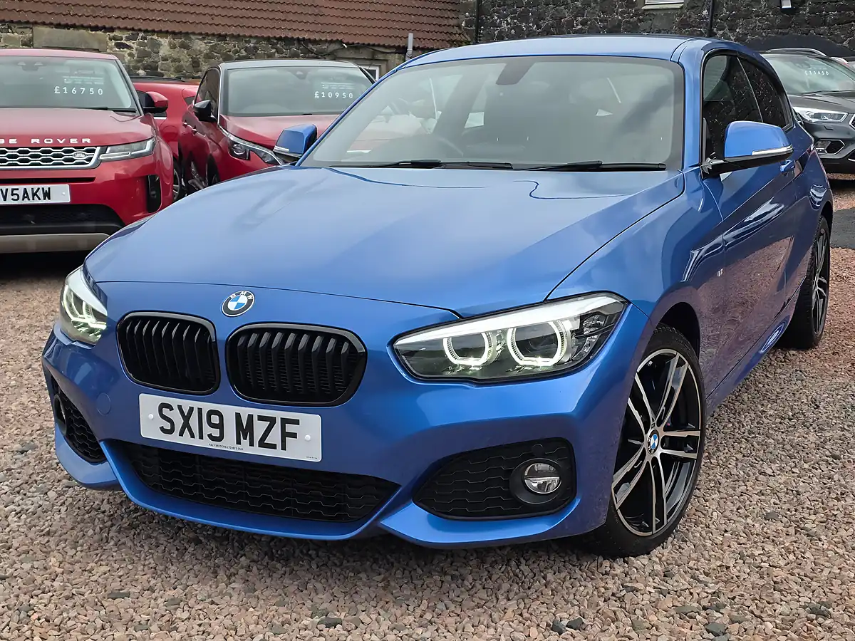 Used 2019 BMW 1 Series M Sport Shadow Edition Estoril Blue - Interior and Exterior details 5