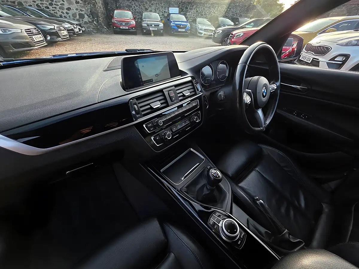 Used 2019 BMW 1 Series M Sport Shadow Edition Estoril Blue Metallic - Interior and Exterior details 11