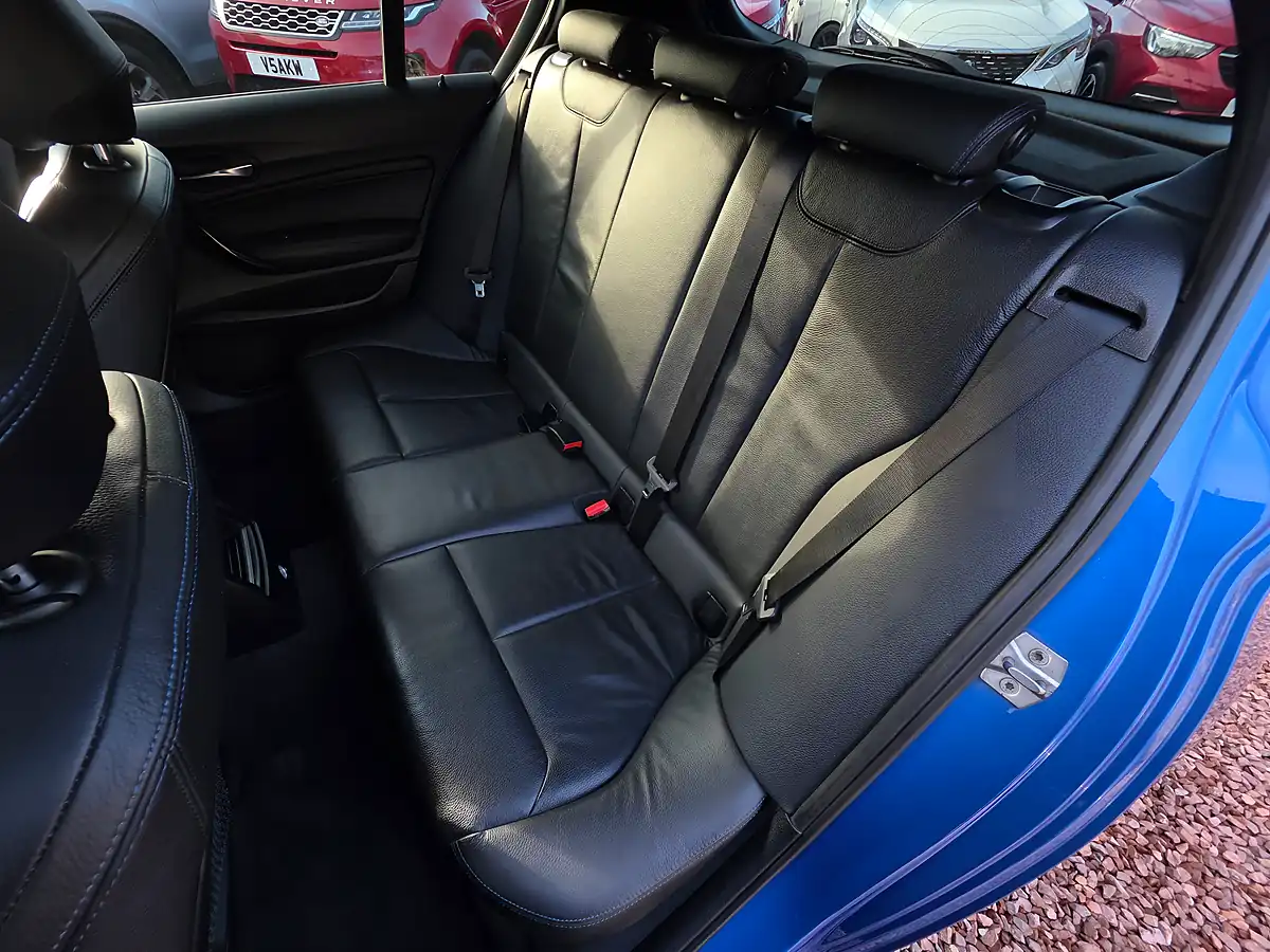 Used 2019 BMW 1 Series M Sport Shadow Edition Estoril Blue Metallic - Interior and Exterior details 12