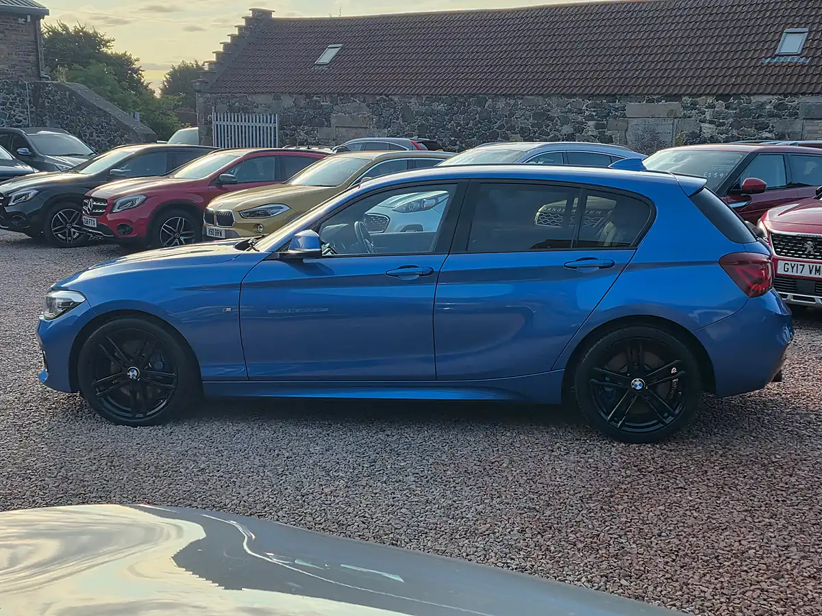 Used 2019 BMW 1 Series M Sport Shadow Edition Estoril Blue Metallic - Interior and Exterior details 14