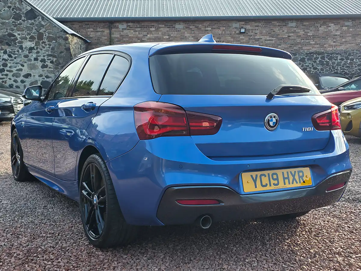 Used 2019 BMW 1 Series M Sport Shadow Edition Estoril Blue Metallic - Interior and Exterior details 15