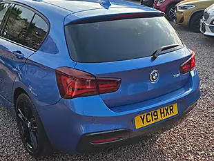 Used 2019 BMW 1 Series M Sport Shadow Edition Estoril Blue Metallic - Interior and Exterior details 16