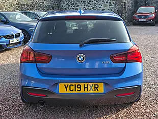 Used 2019 BMW 1 Series M Sport Shadow Edition Estoril Blue Metallic - Interior and Exterior details 17