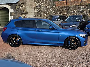 Used 2019 BMW 1 Series M Sport Shadow Edition Estoril Blue Metallic - Interior and Exterior details 19