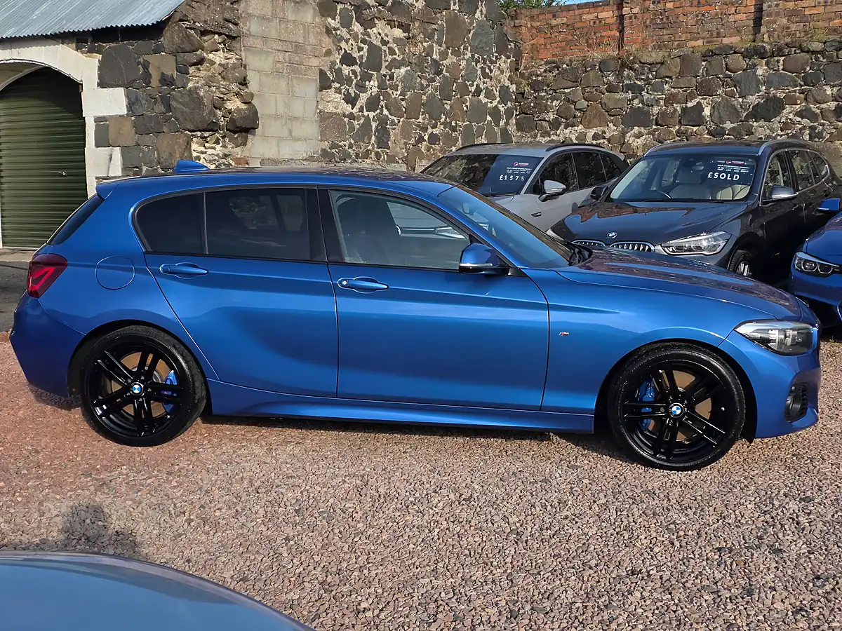 Used 2019 BMW 1 Series M Sport Shadow Edition Estoril Blue Metallic - Interior and Exterior details 19
