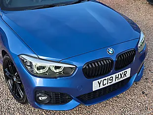 Used 2019 BMW 1 Series M Sport Shadow Edition Estoril Blue Metallic - Interior and Exterior details 2