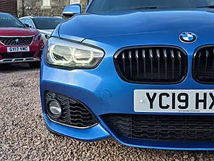 Used 2019 BMW 1 Series M Sport Shadow Edition Estoril Blue Metallic - Interior and Exterior details 4