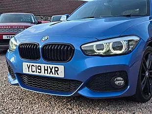 Used 2019 BMW 1 Series M Sport Shadow Edition Estoril Blue Metallic - Interior and Exterior details 6