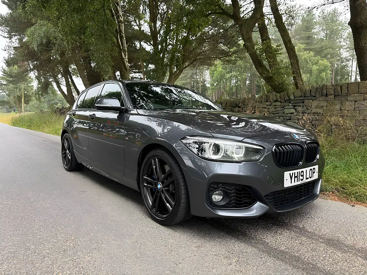 Used 2019 BMW 1 Series M Sport Shadow Edition Grey - Front View