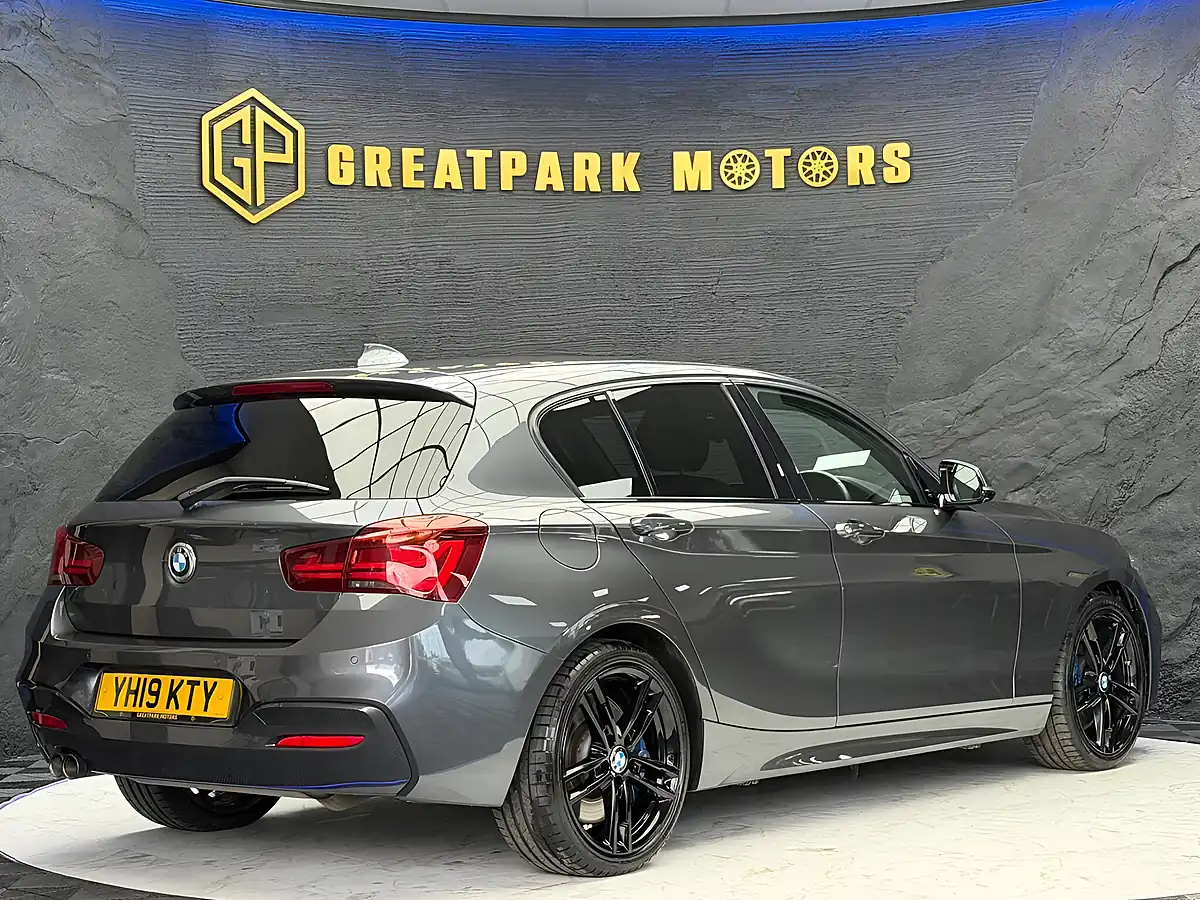 Used 2019 BMW 1 Series M Sport Shadow Edition Grey - Interior and Exterior details 5