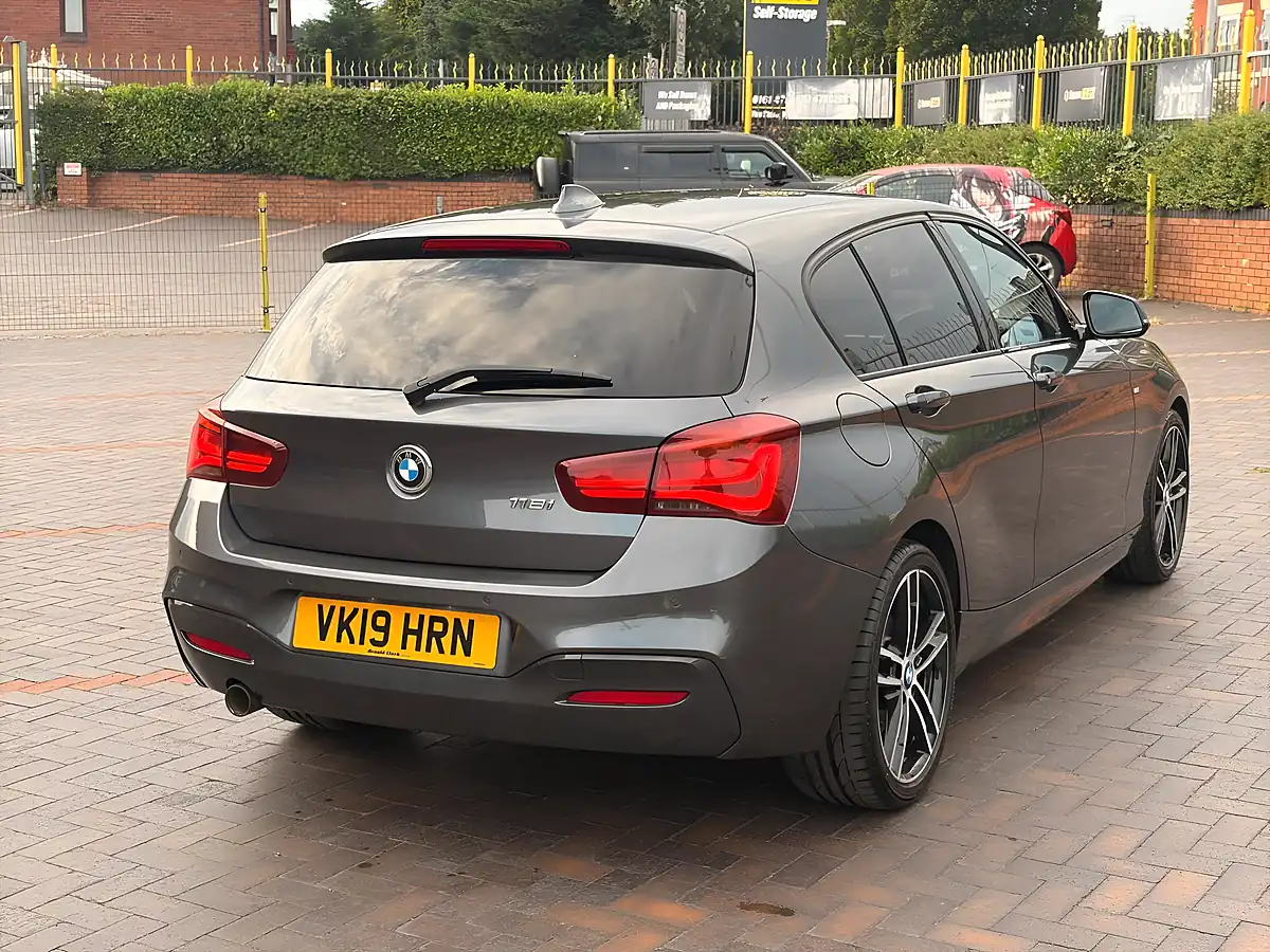 Used 2019 BMW 1 Series M Sport Shadow Edition Grey - Interior and Exterior details 7