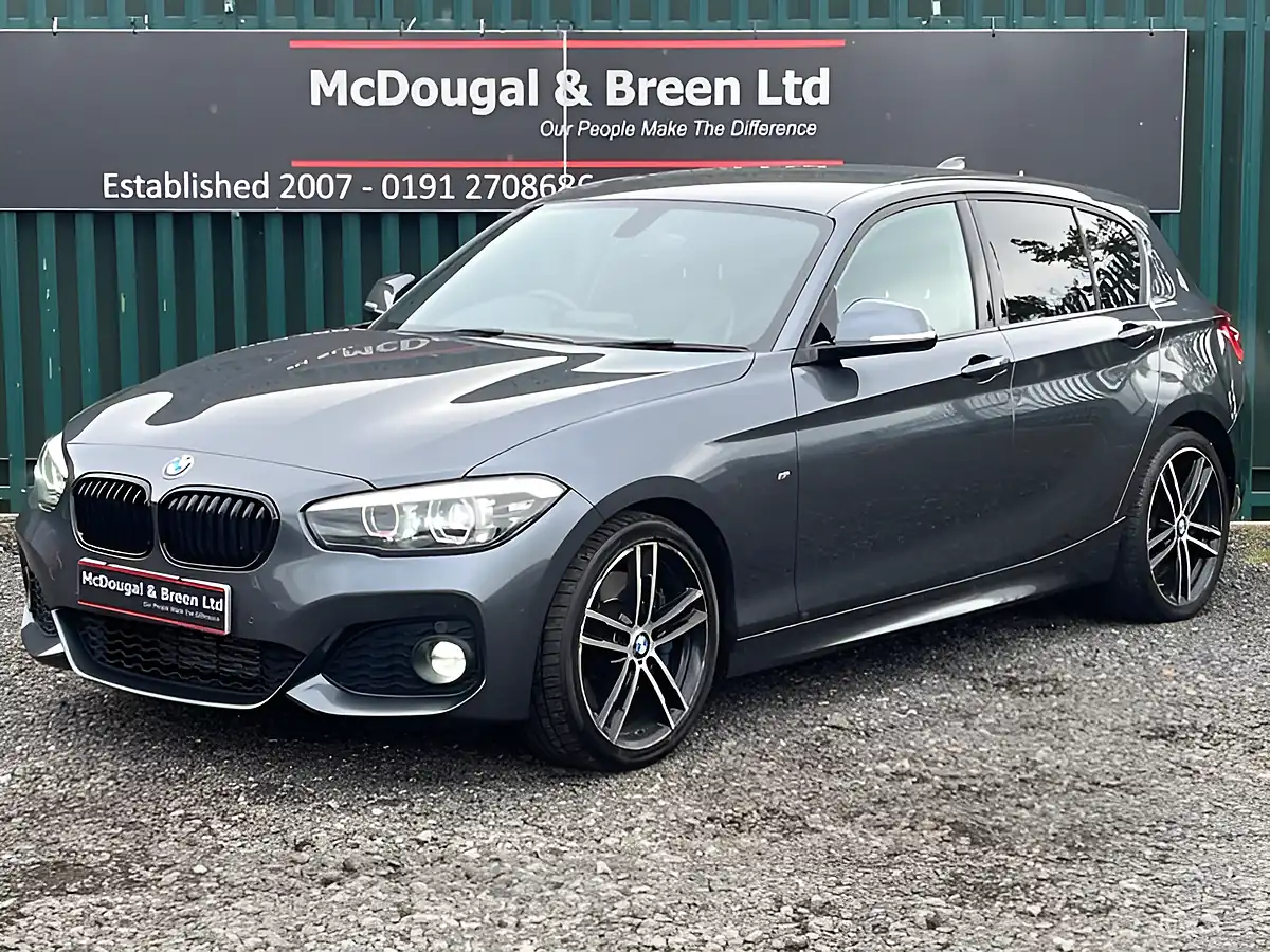 Used 2019 BMW 1 Series M Sport Shadow Edition Grey - Front View