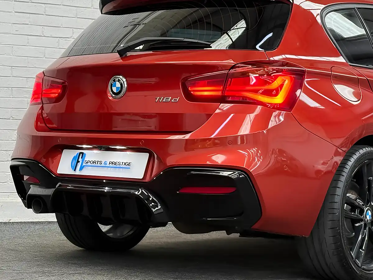Used 2019 BMW 1 Series M Sport Shadow Edition Orange - Interior and Exterior details 17