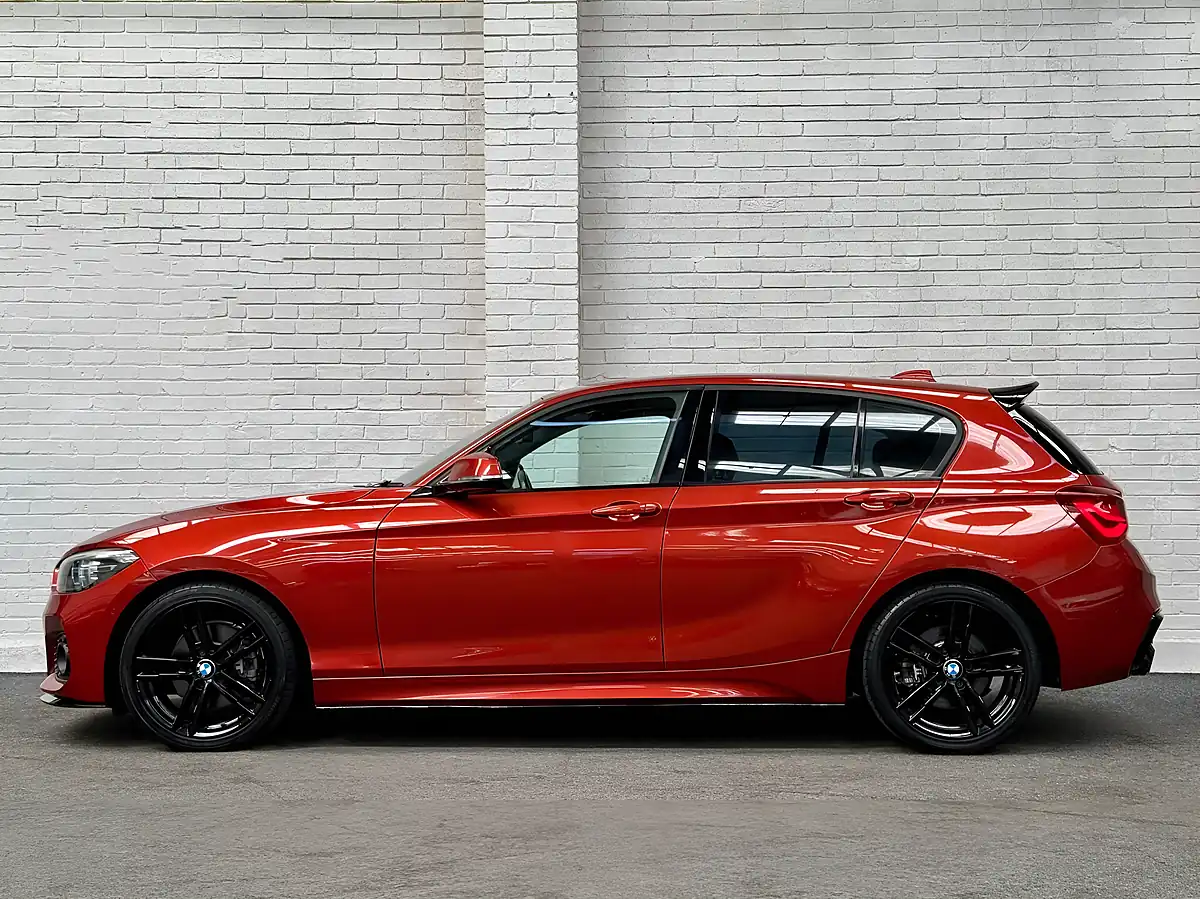 Used 2019 BMW 1 Series M Sport Shadow Edition Orange - Interior and Exterior details 8